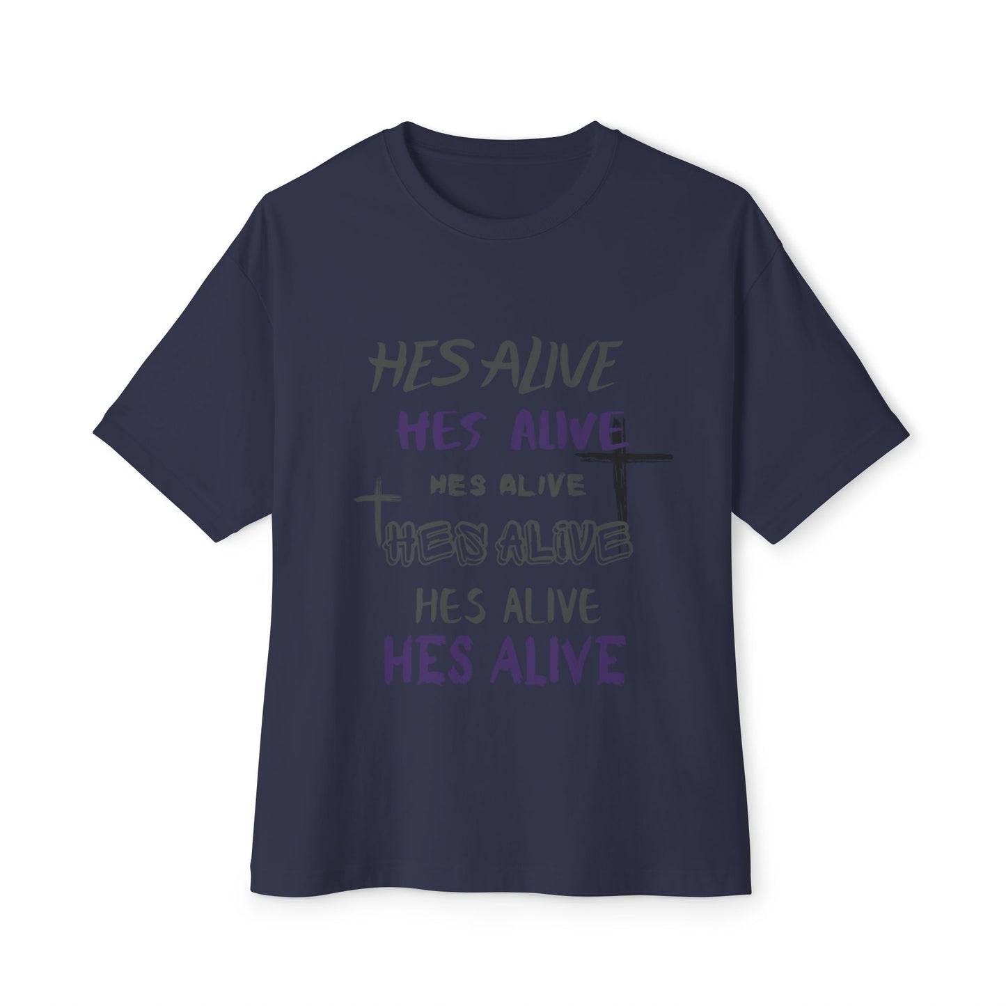 HES ALIVE Oversized Boxy Tee