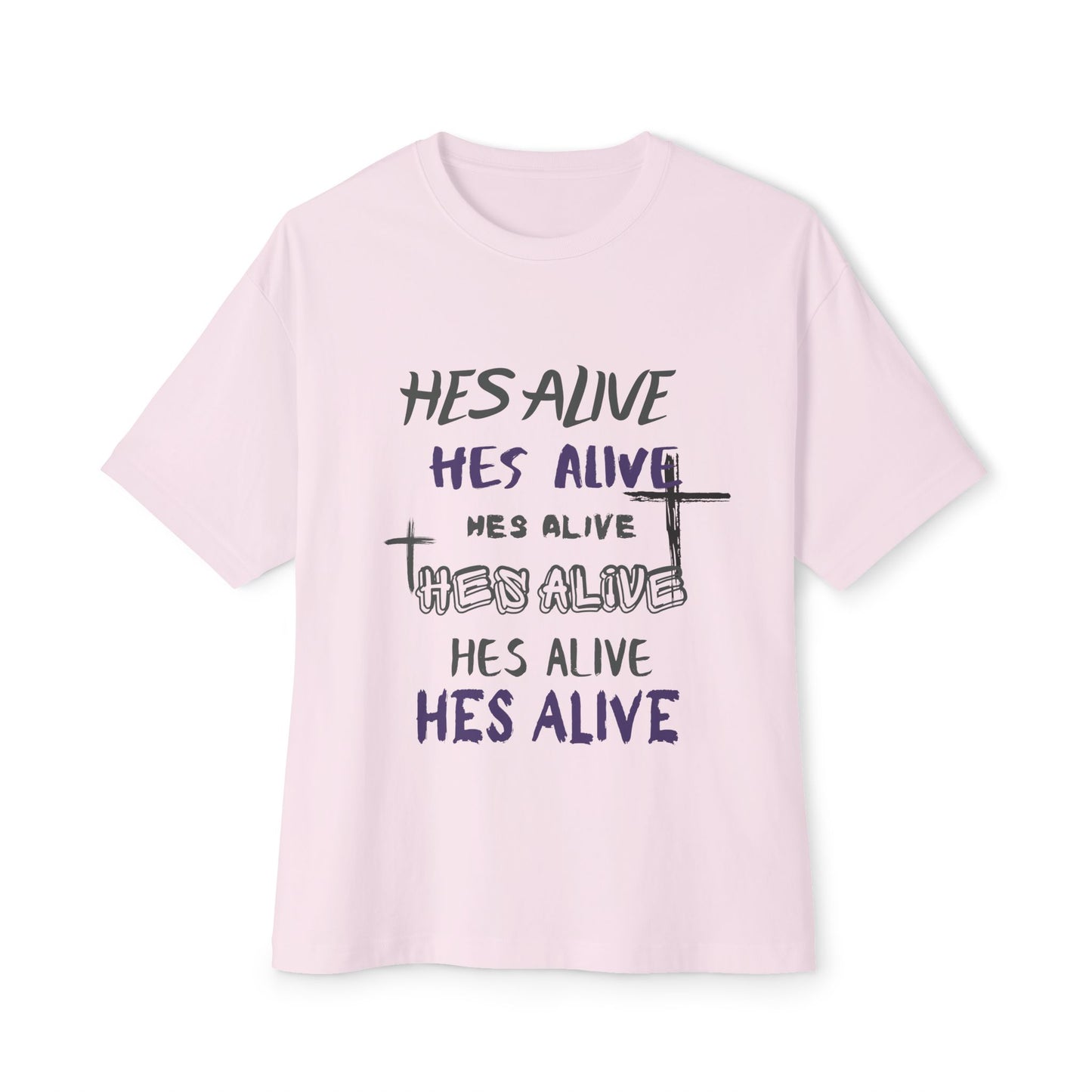 HES ALIVE Oversized Boxy Tee