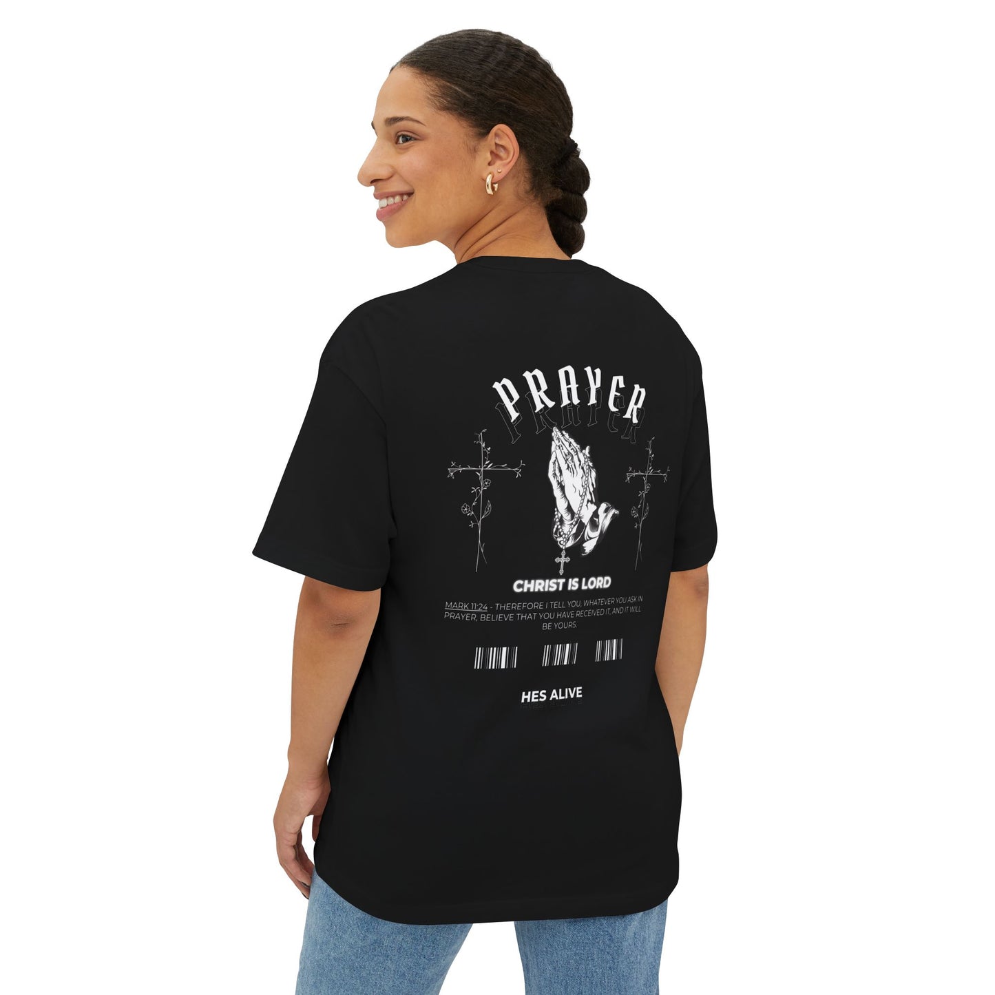 PRAYER Oversized Boxy Tee