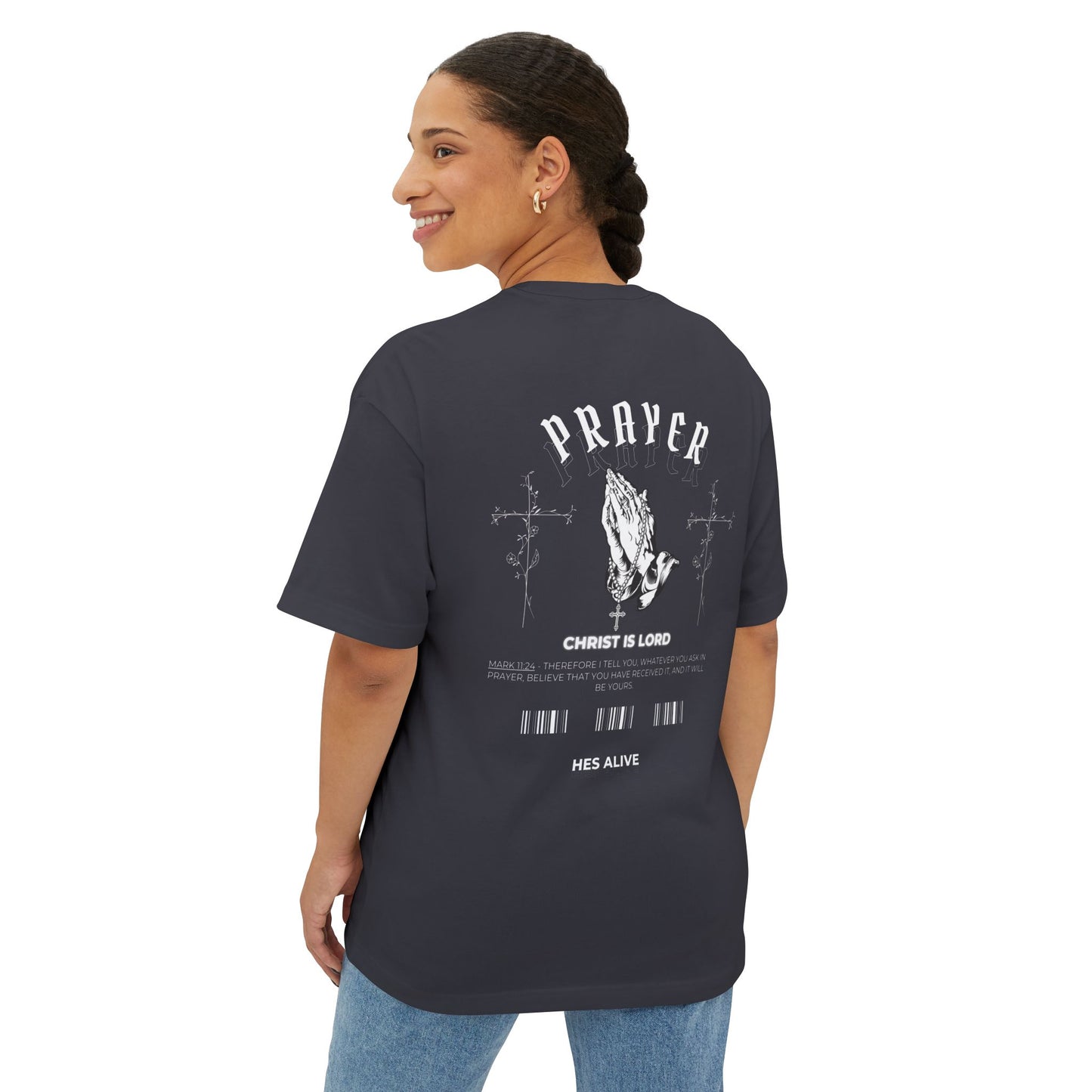 PRAYER Oversized Boxy Tee