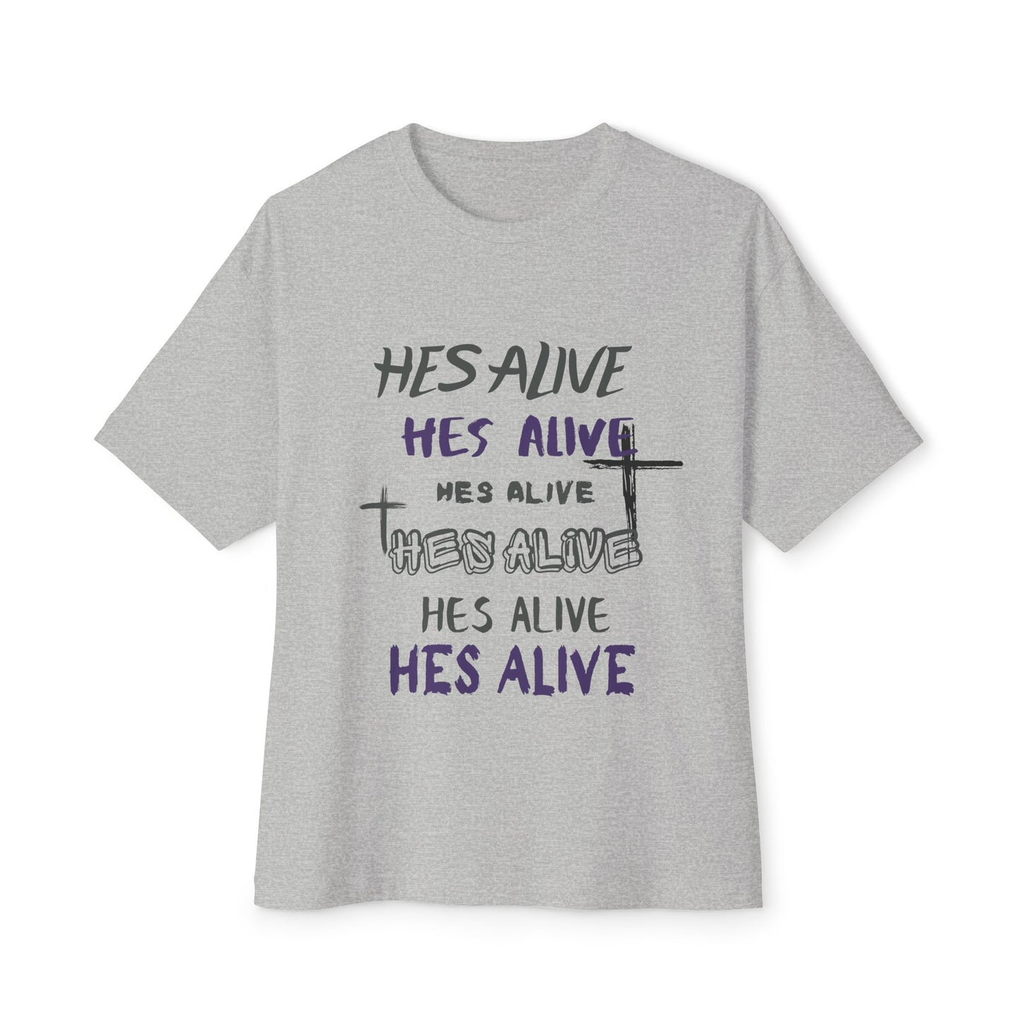 HES ALIVE Oversized Boxy Tee