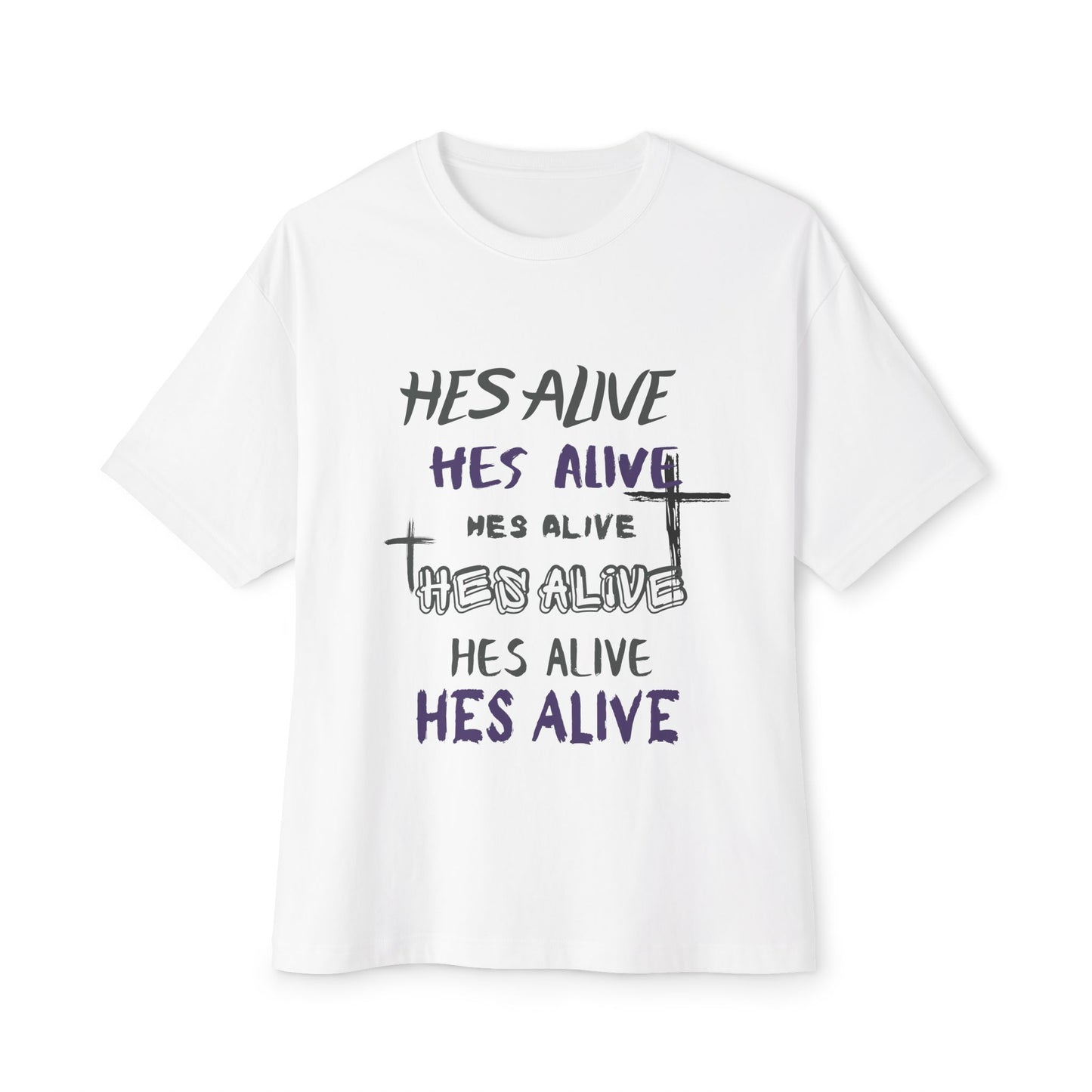 HES ALIVE Oversized Boxy Tee